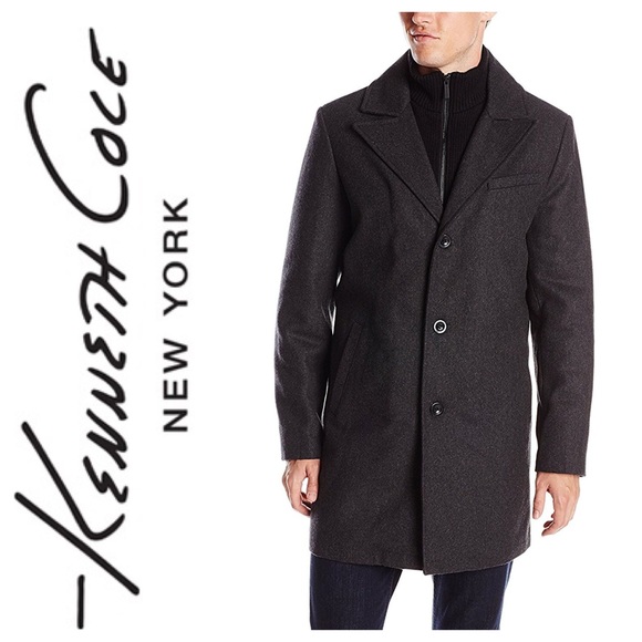 kenneth cole wool coat
